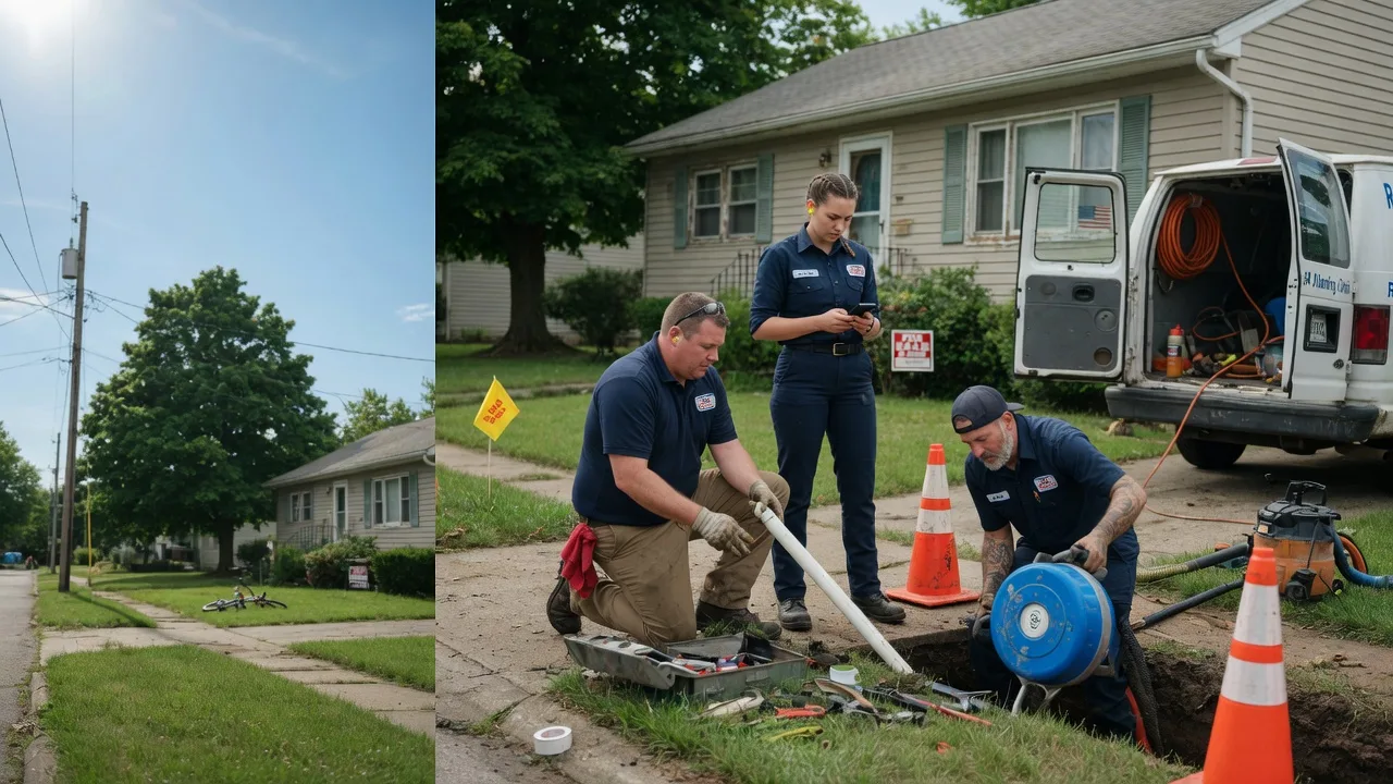 Sewer Line Repair in Hanover Park, IL near me